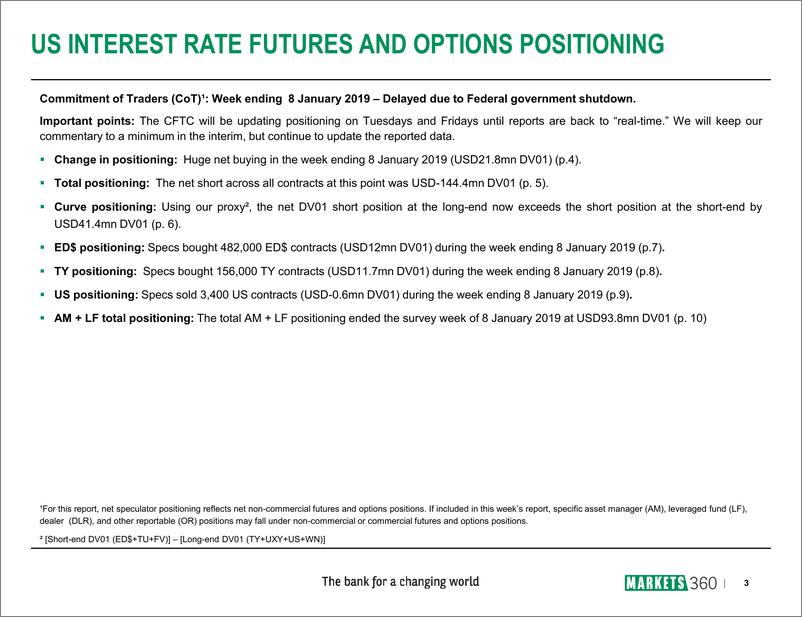 《巴黎银行-美股-外汇策略-CFTC定位报告：美国利率期货和期权-20190208-16页》 - 第4页预览图