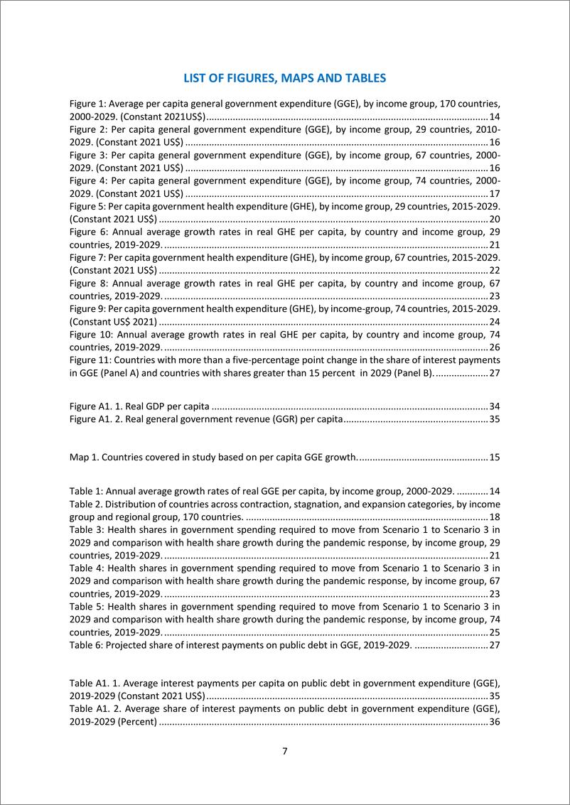 《2029年全球政府卫生支出展望（英）-42页》 - 第7页预览图