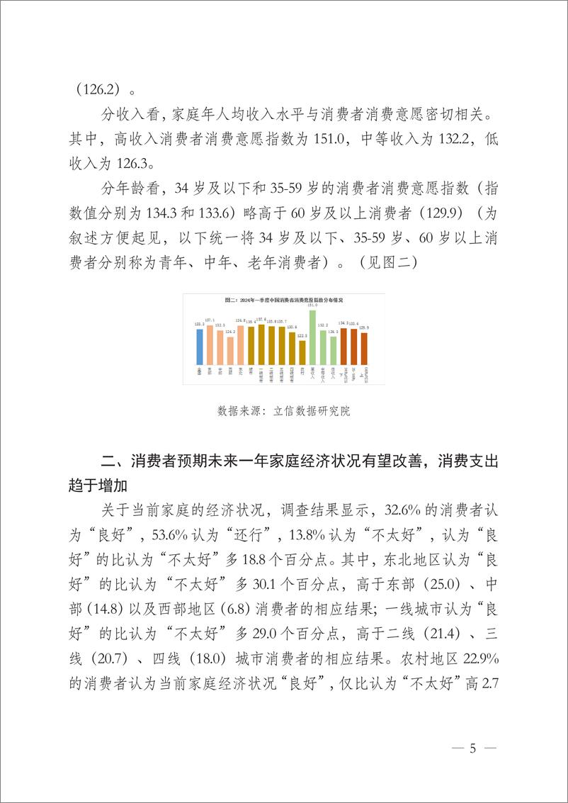 《2024年一季度中国消费者消费意愿调查报告-中国中小商业企业协会》 - 第5页预览图