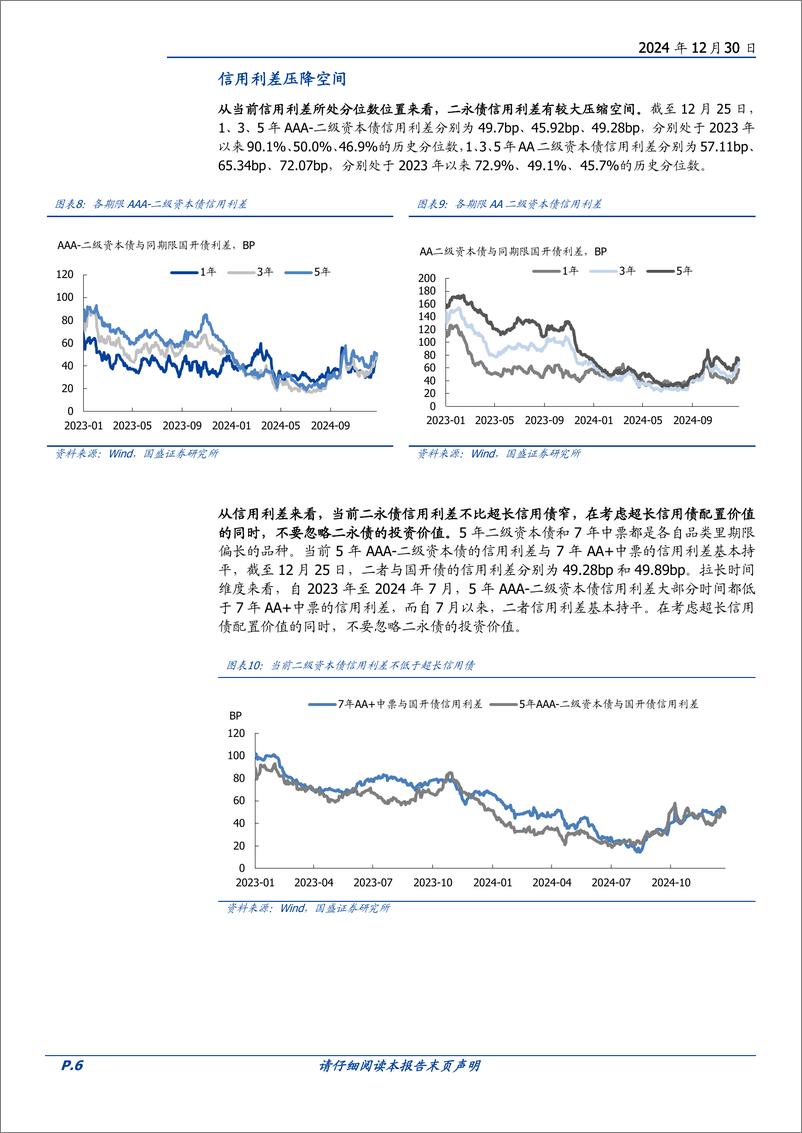 《固定收益专题：二永债如何配？-241230-国盛证券-12页》 - 第6页预览图