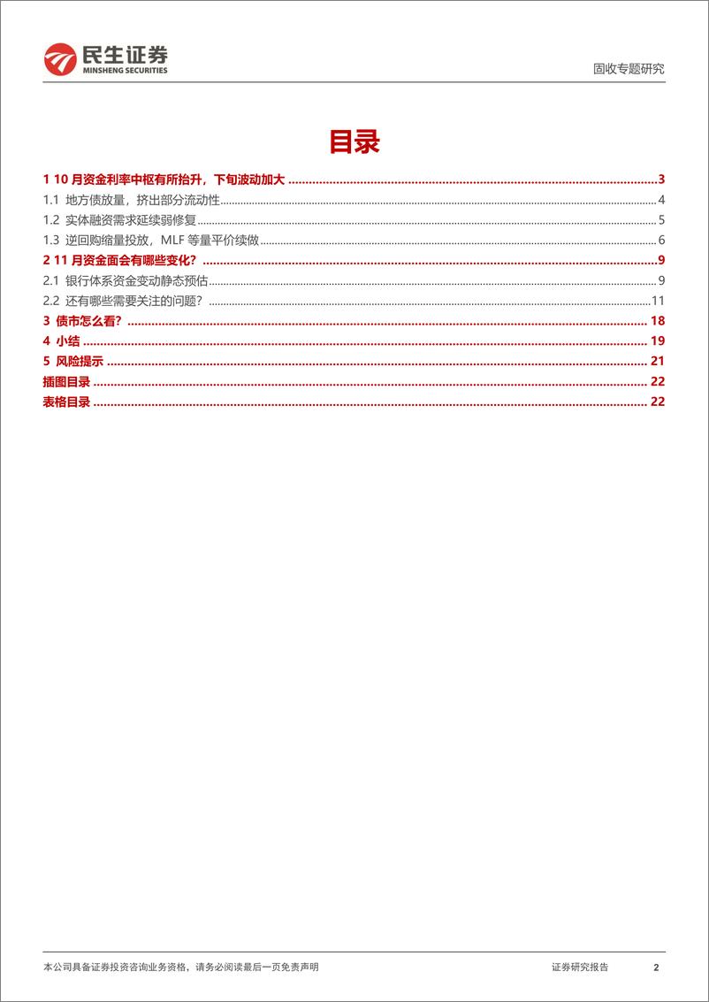 《资金面专题：利率还能下吗？-20221030-民生证券-23页》 - 第3页预览图