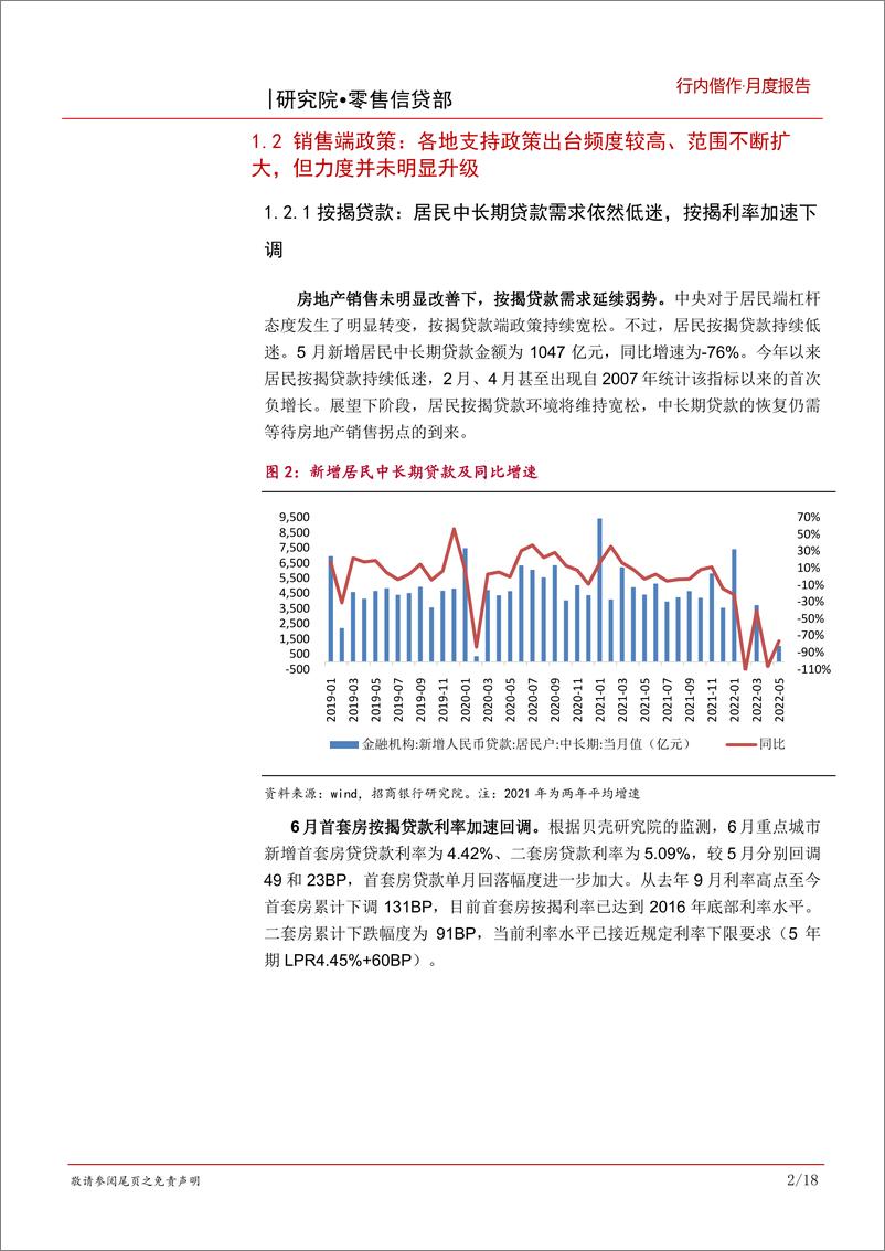 《房地产行业2022年5月报：疫情影响渐入尾声，基本面处于筑底阶段-20220627-招商银行-22页》 - 第6页预览图