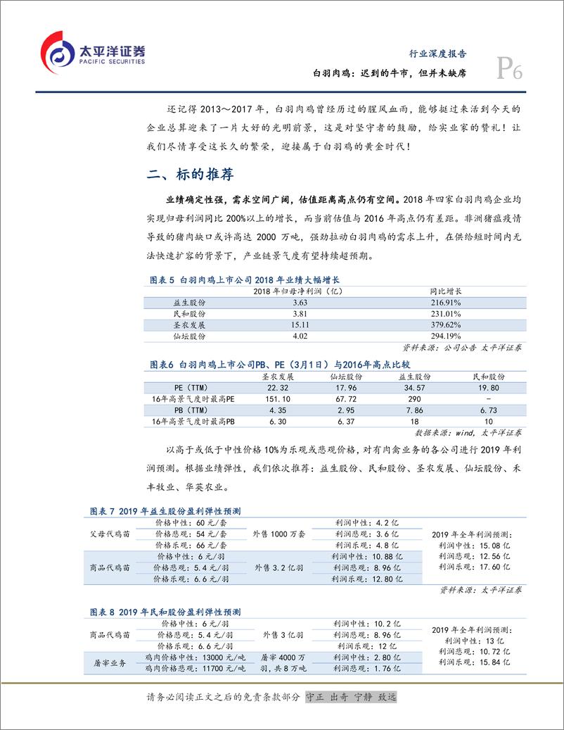 《农林牧渔行业白羽肉鸡：迟到的牛市，但并未缺席-20190305-太平洋证券-10页》 - 第7页预览图