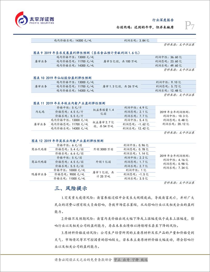 《农林牧渔行业白羽肉鸡：迟到的牛市，但并未缺席-20190305-太平洋证券-10页》 - 第8页预览图