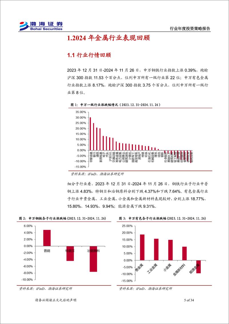 《金属行业2025年度投资策略报告：看好铜铝周期品种，关注固态电池新材料-241128-渤海证券-34页》 - 第5页预览图