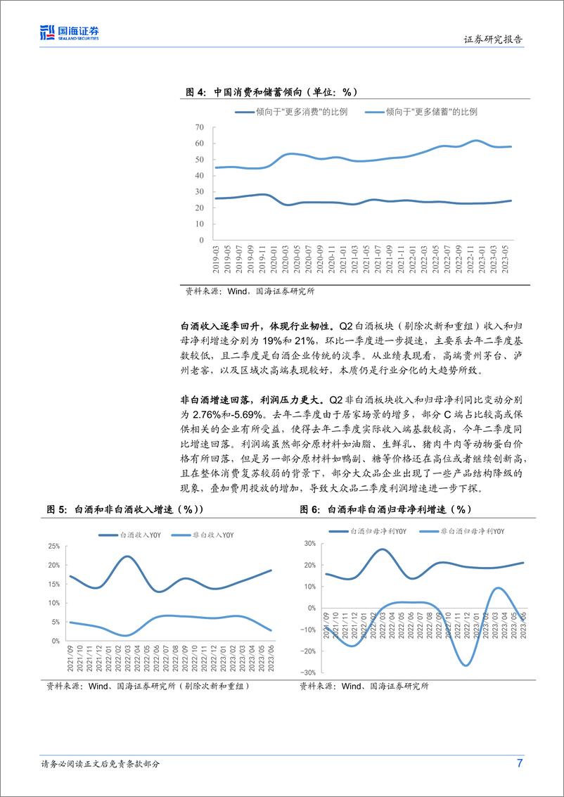 《食品饮料行业中报总结：白酒区域次高端全面起势，大众品复苏在途-20230909-国海证券-33页》 - 第8页预览图