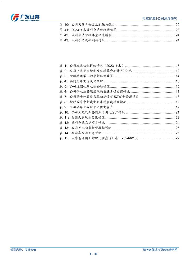 《天富能源(600509)新疆发输配售一体平台，期待装机高增降本扩利-240619-广发证券-30页》 - 第4页预览图