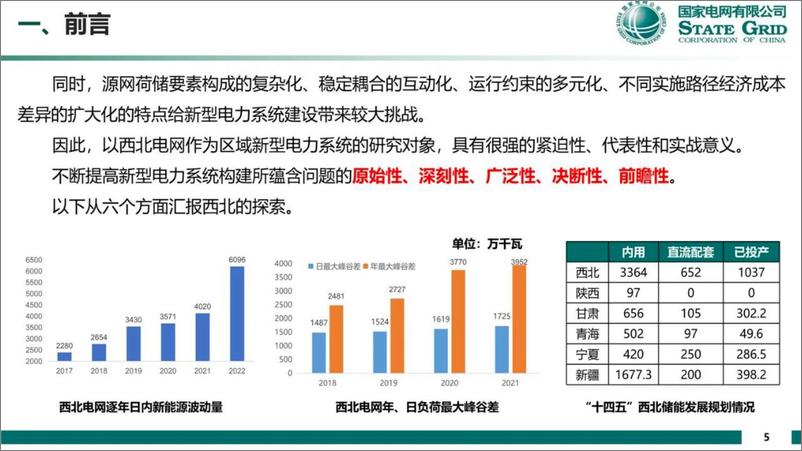 《国家电网（范越）：2024新型电力系统平衡构建与安全稳定关键技术初探报告》 - 第5页预览图