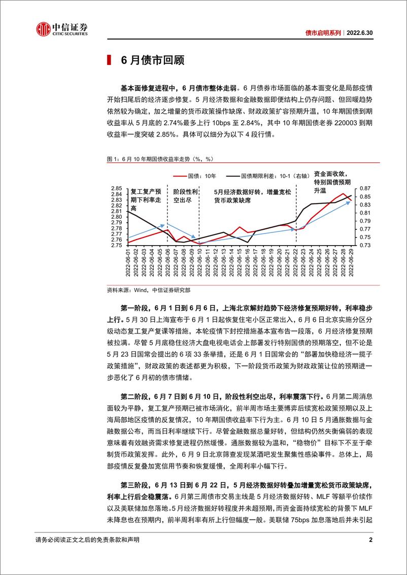 《债市启明系列：七月债市展望-20220630-中信证券-34页》 - 第3页预览图