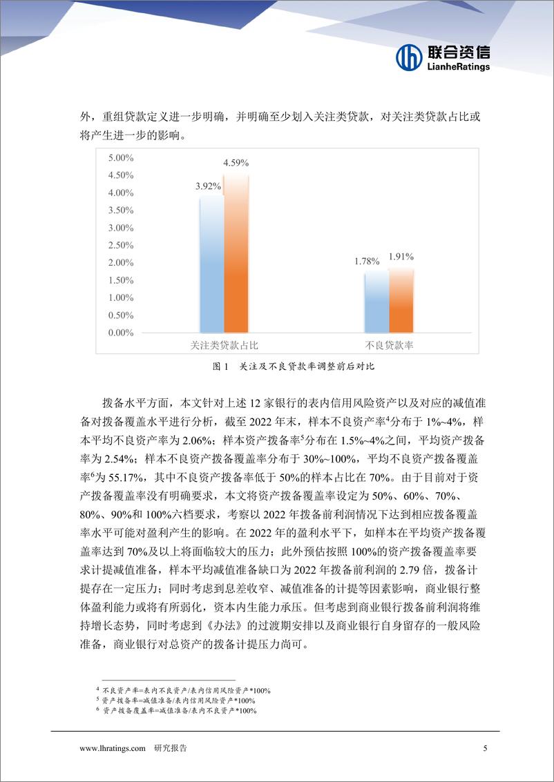 联合资信-《商业银行金融资产风险分类办法》的解读及案例分析-12页 - 第7页预览图