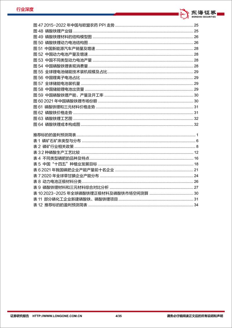 《磷化工行业深度报告：传统磷化工附加值提升，新能源需求有望构筑新增长-20230223-东海证券-35页》 - 第5页预览图