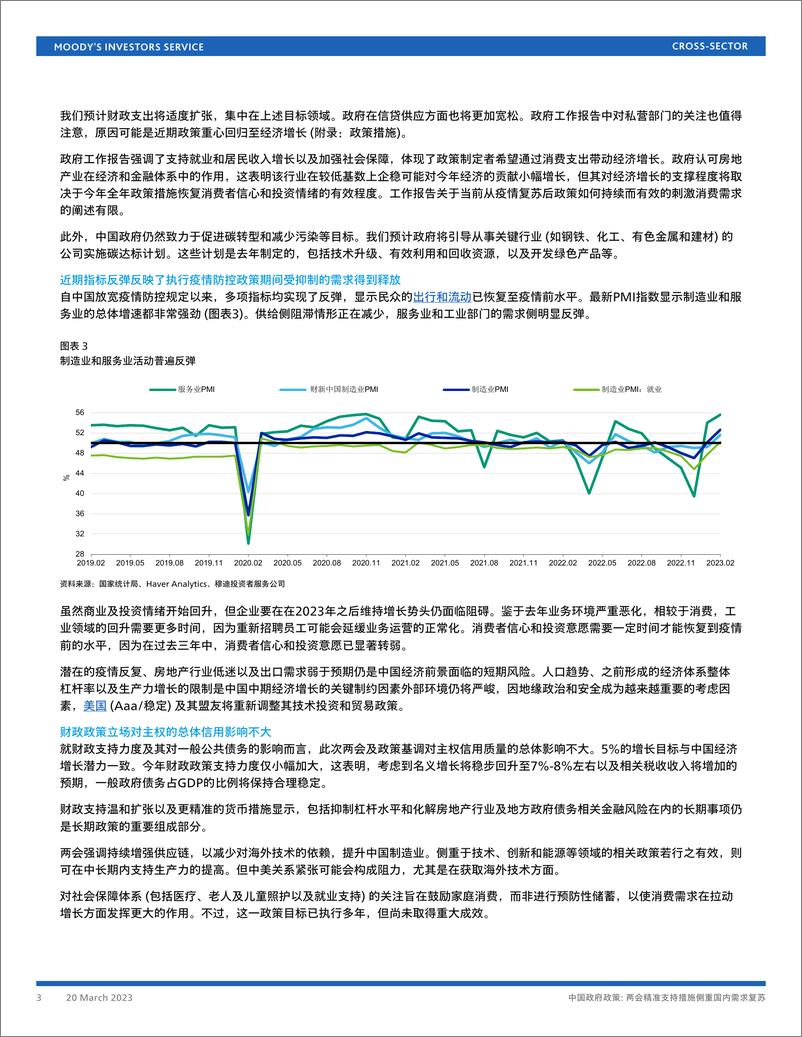 《穆迪+中国政府政策：两会精准支持措施侧重国内需求复苏-15页》 - 第4页预览图