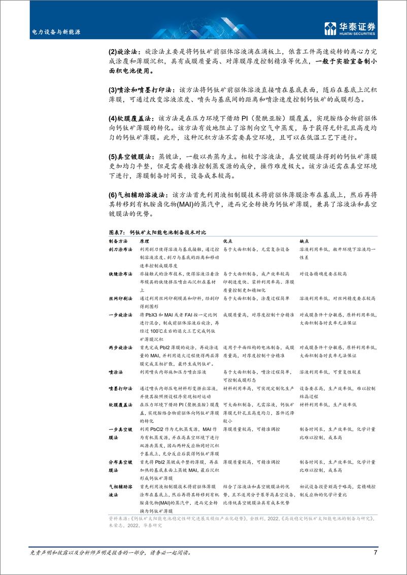 《电力设备与新能源行业专题研究：光伏新技术系列之二，钙钛矿-20230209-华泰证券-37页》 - 第8页预览图