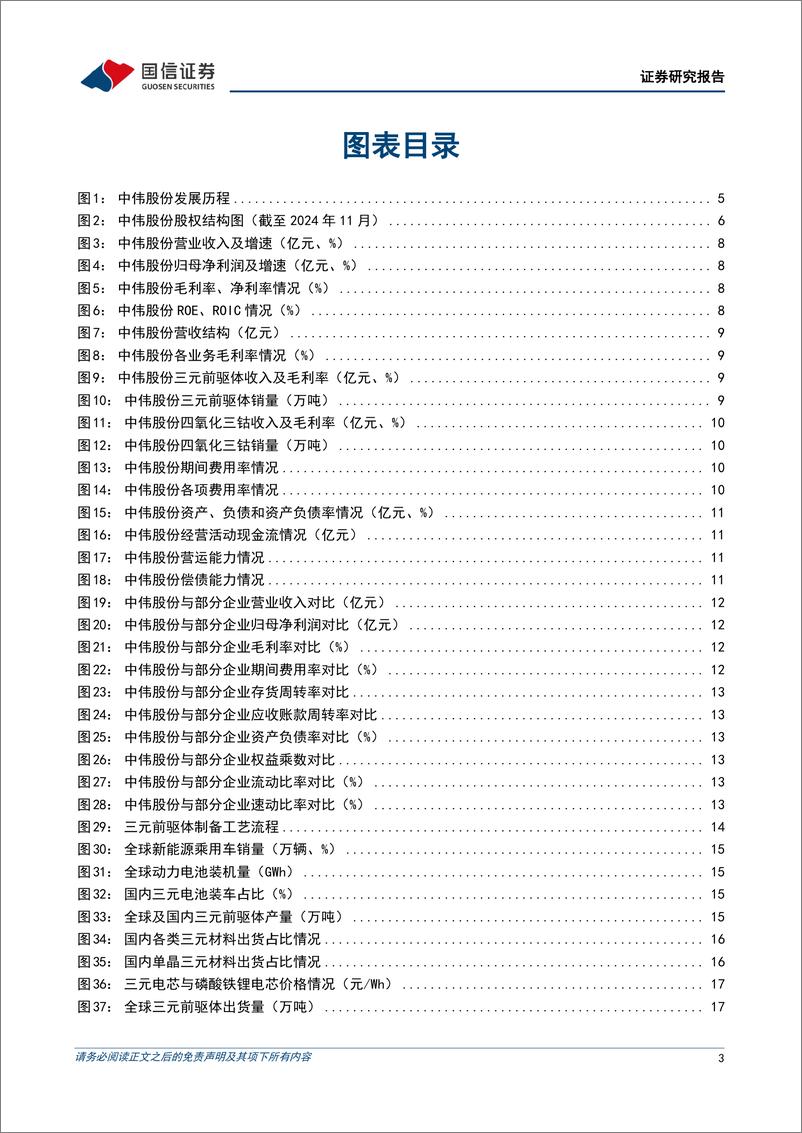 《中伟股份(300919)一体化全球化布局加速推进，打造平台型材料公司-241230-国信证券-35页》 - 第3页预览图