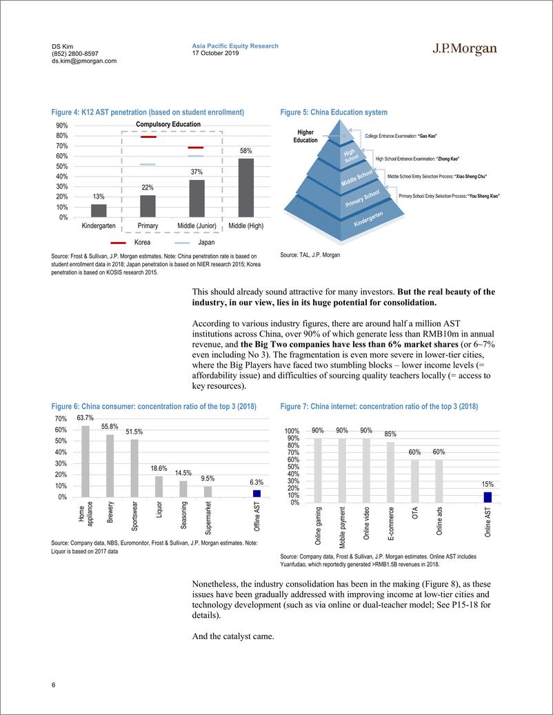 《J.P. 摩根-中国教育行业行业报告：什么比学习更好？-2019.10.17-114页》 - 第7页预览图