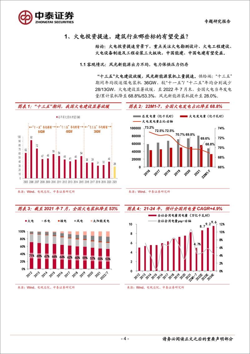 《中泰证券：建筑行业专题报告：电力起势，掘金工程》 - 第4页预览图