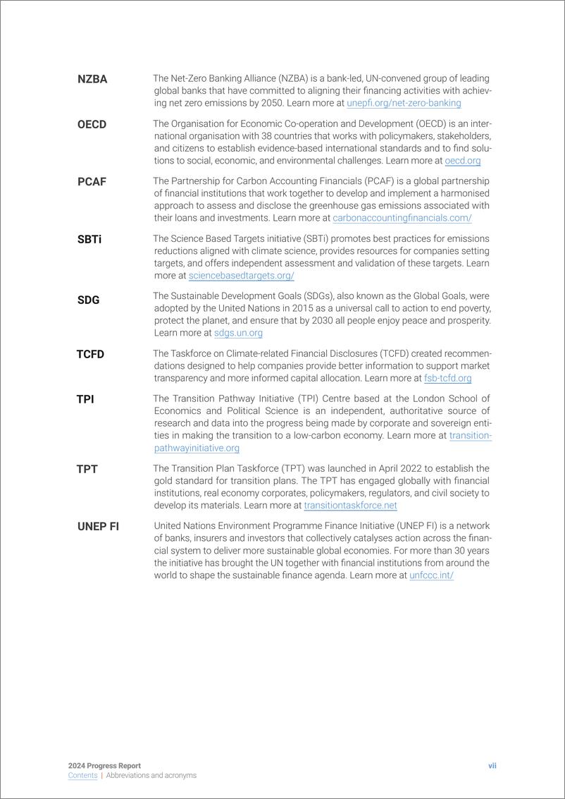 《2024年净零银行联盟进度报告_英文版_》 - 第7页预览图