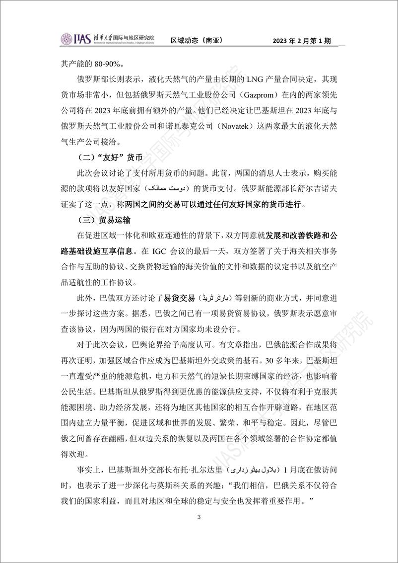 2023年2月第一期《区域动态》南亚地区-16页 - 第4页预览图