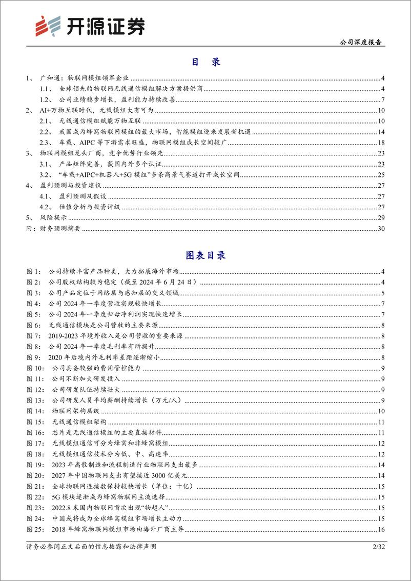 《开源证券-广和通-300638-公司深度报告：AI时代，“车载＋AIPC＋机器人”勾勒成长新曲线》 - 第2页预览图