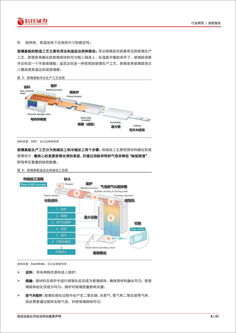 《电子元件行业“屏地风雷”系列深度报告之十八：玻璃基板国产替代突破，玻璃基封装潜力巨大-240525-长江证券-21页》 - 第6页预览图