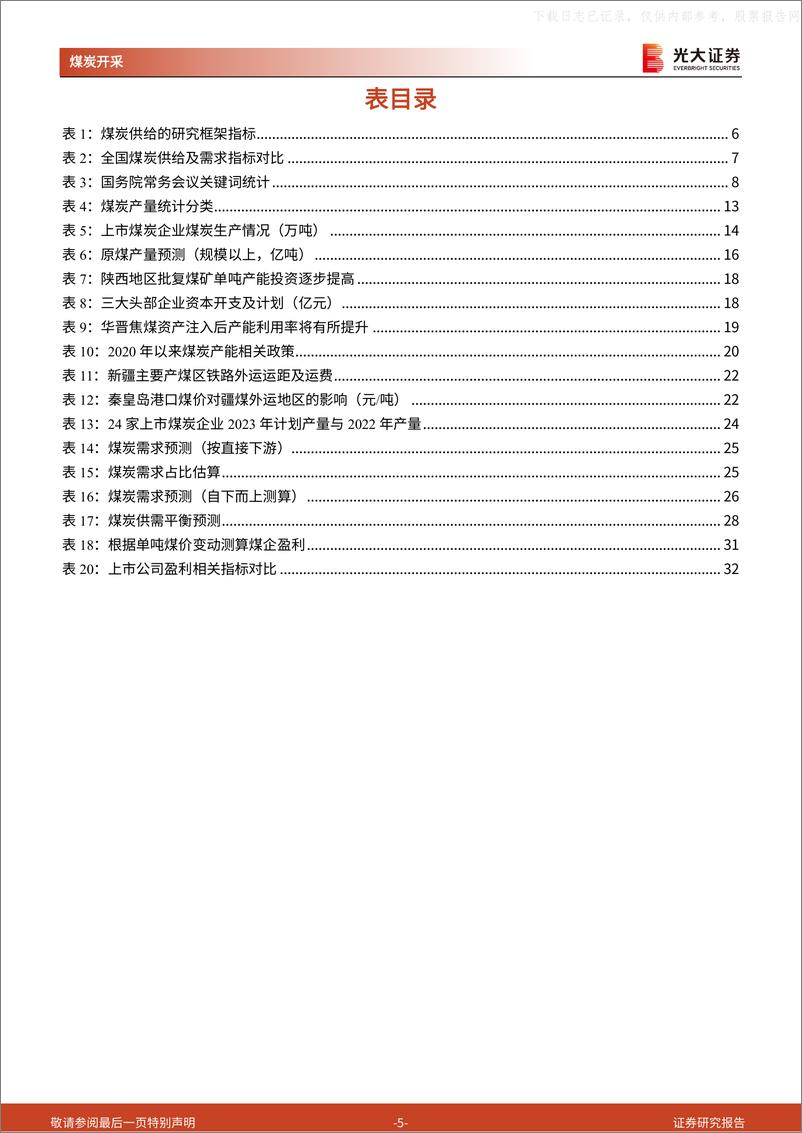 《光大证券-煤炭行业深度报告：供给篇，供给有顶，价格有底-230621》 - 第5页预览图