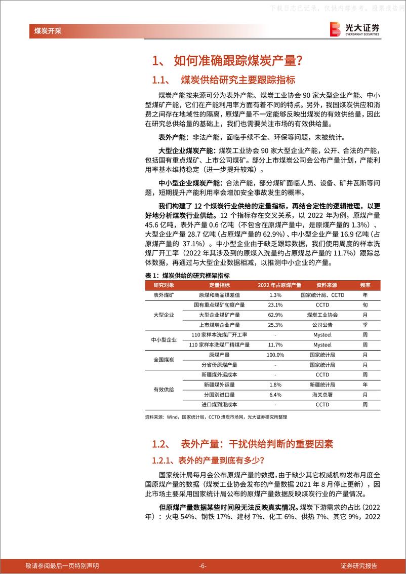 《光大证券-煤炭行业深度报告：供给篇，供给有顶，价格有底-230621》 - 第6页预览图