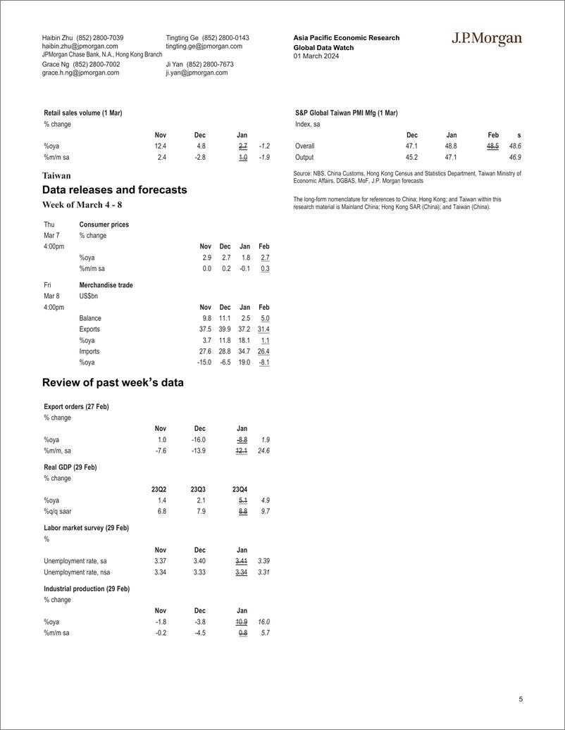 《JPMorgan Econ  FI-Greater China-106794681》 - 第5页预览图