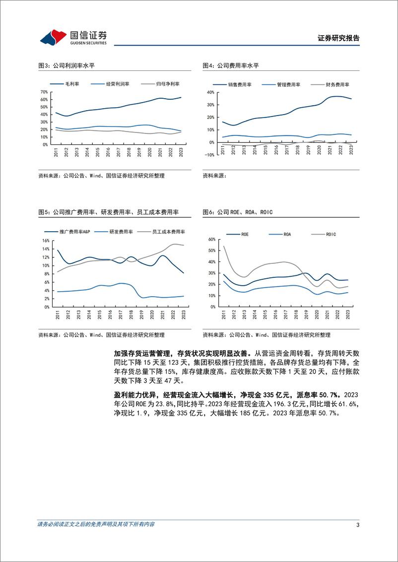 《安踏体育(02020.HK)2023年归母净利润增长35%25，多品牌引领增长-240327-国信证券-12页》 - 第3页预览图