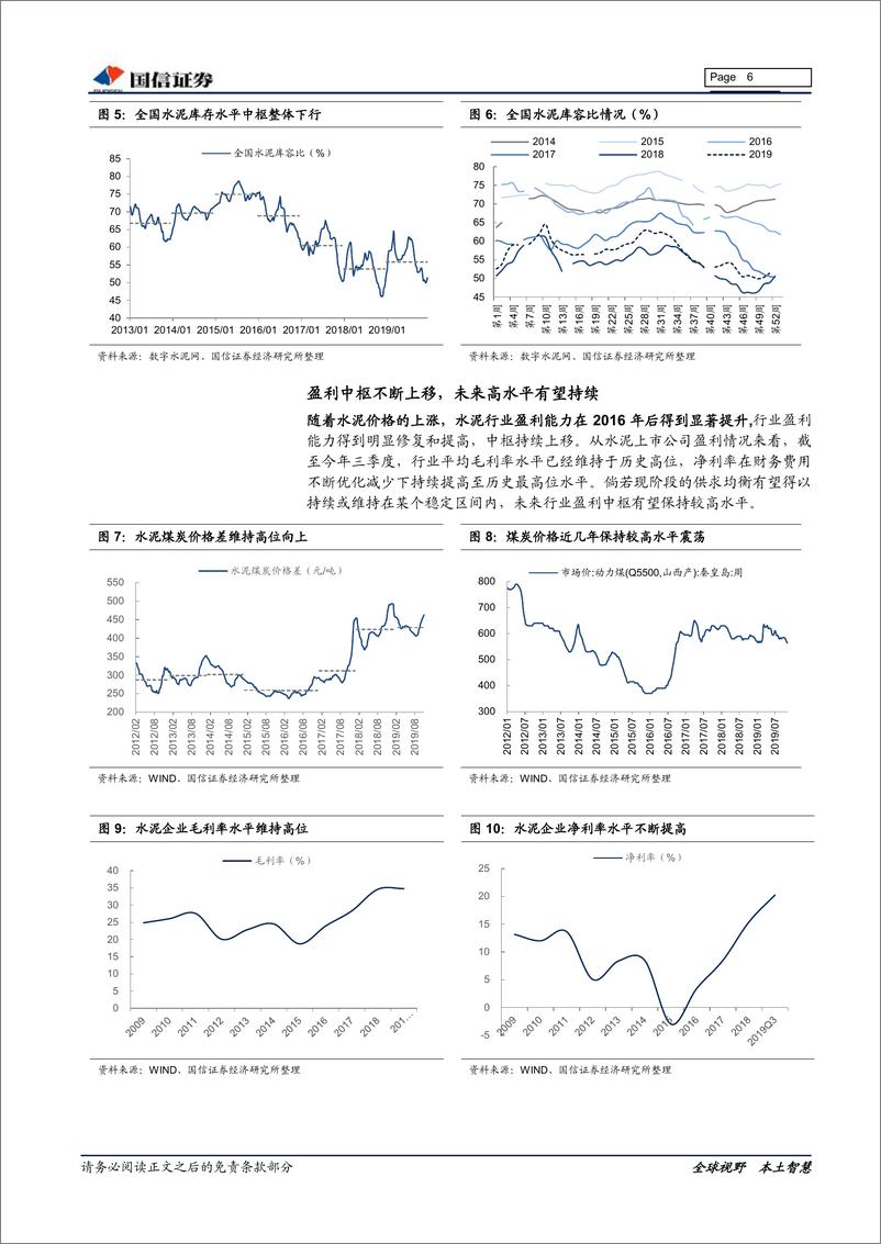 《非金属建材行业投资专题：“新均衡”下，水泥板块估值仍有较大提升空间-20191227-国信证券-24页》 - 第7页预览图