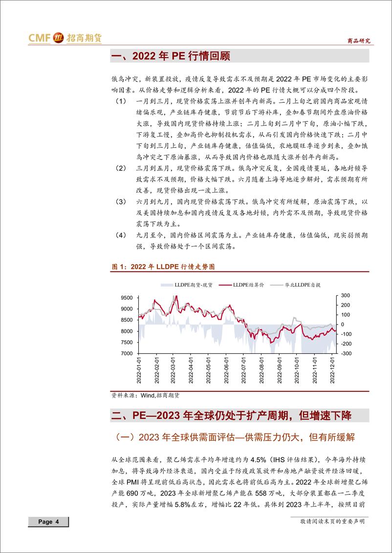 《聚烯烃2023年度投资策略：产能扩产周期，经济复苏力度影响价格弹性-20221215-招商期货-28页》 - 第5页预览图