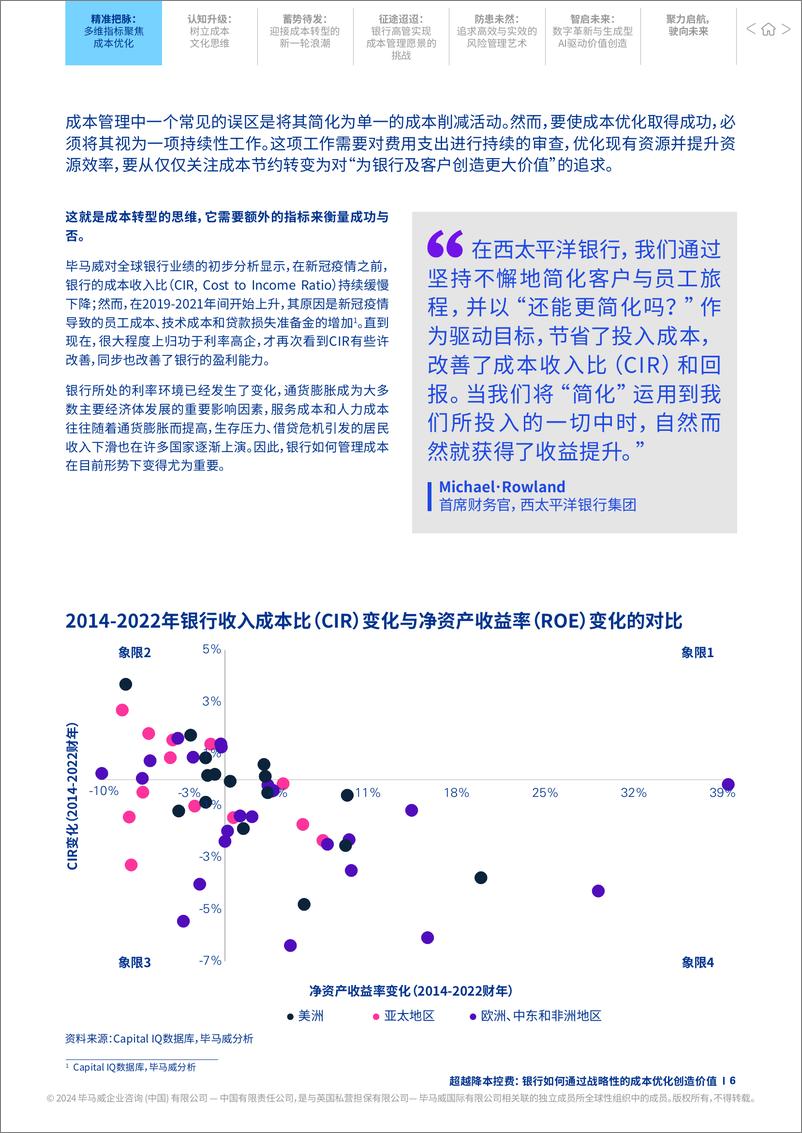 《毕马威：2024超越“降本控费”-银行如何通过战略性成本优化创造价值白皮书》 - 第6页预览图