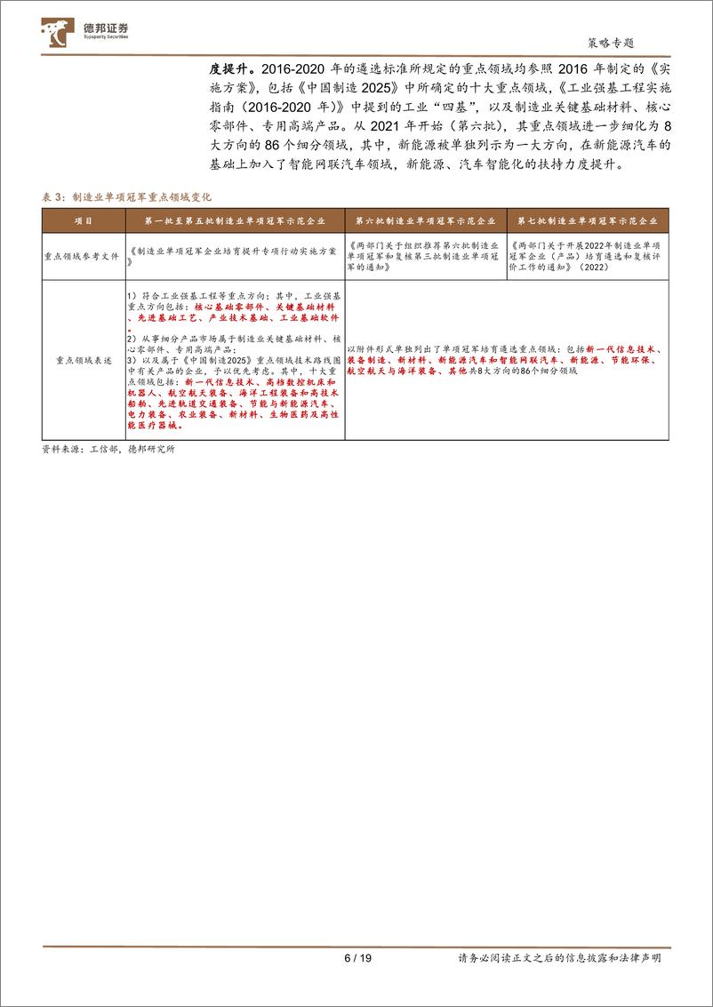 《专精特新系列研究：制造业单项冠军画像与精选-20220808-德邦证券-19页》 - 第7页预览图