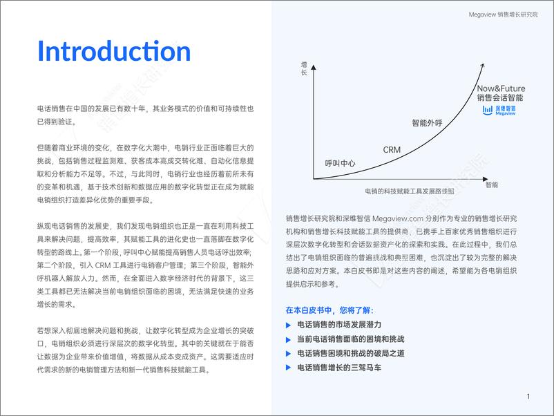 《Megaview销售增长研究院：2023数据赋能电销增长最佳实践策略白皮书》 - 第3页预览图