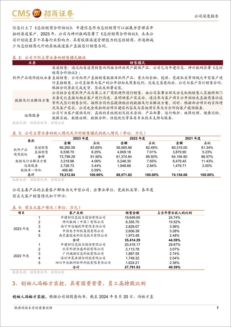 《达梦数据(688692)国产数据库中流砥柱，大数据时代奋楫争先-240719-招商证券-30页》 - 第7页预览图