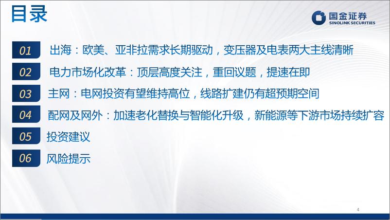 《国金证券-2024年电力设备中期策略：多元需求高景气延续，重点看好出海＋电改》 - 第4页预览图