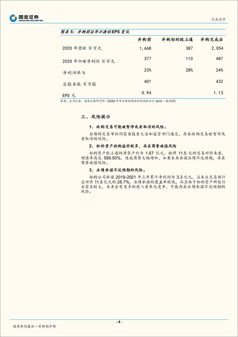 《国金证券-半导体行业：科创板首单并购落地，华兴源创切入智能可穿戴设备新赛道》 - 第4页预览图