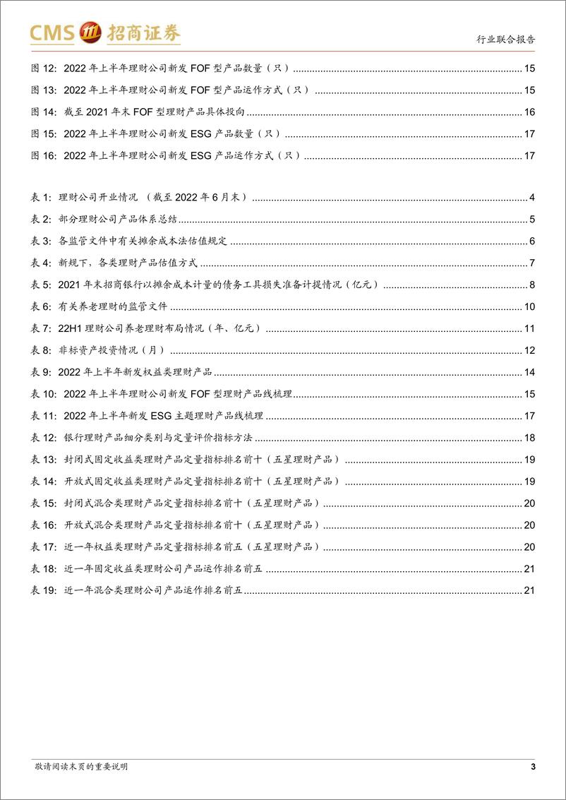 《银行业22H1银行理财产品回顾与评价：破净潮起潮落，养老理财扬帆起航-20220723-招商证券-22页》 - 第4页预览图