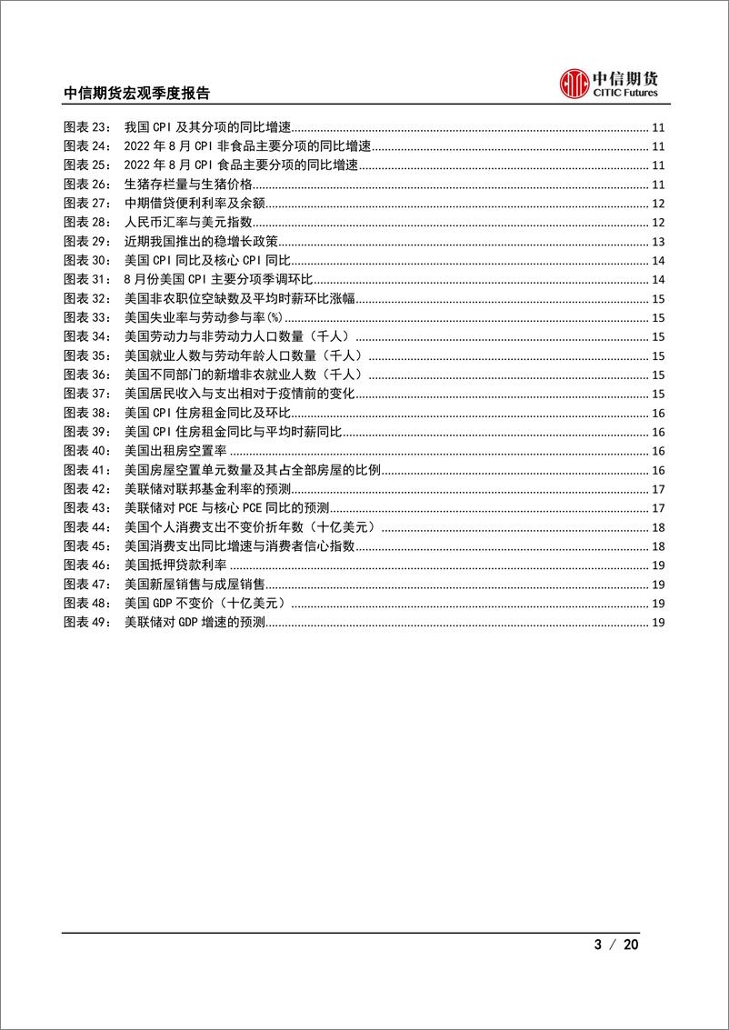 《2022年四季度策略报告：国内弱修复，海外近衰退-20220926-中信期货-20页》 - 第4页预览图