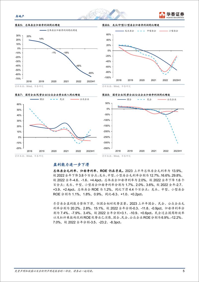 《房地产行业专题研究：销售改善，盈利寻底-20230908-华泰证券-24页》 - 第6页预览图