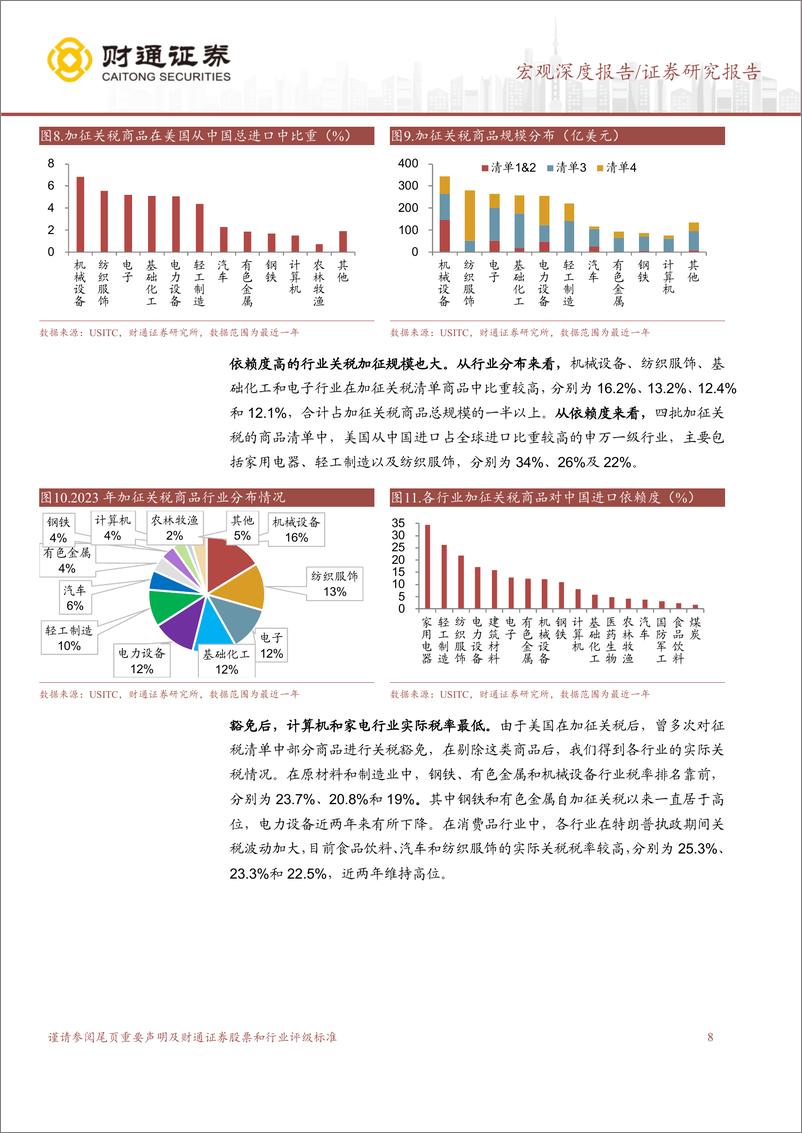 《美国大选背景下的出口全景展望：面对特朗普，出口会怎样？-240724-财通证券-26页》 - 第8页预览图