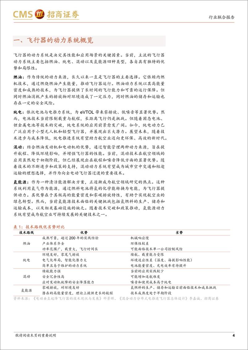 《汽车行业低空经济系列报告(六)：重视低空经济的混动技术方案-240512-招商证券-24页》 - 第4页预览图