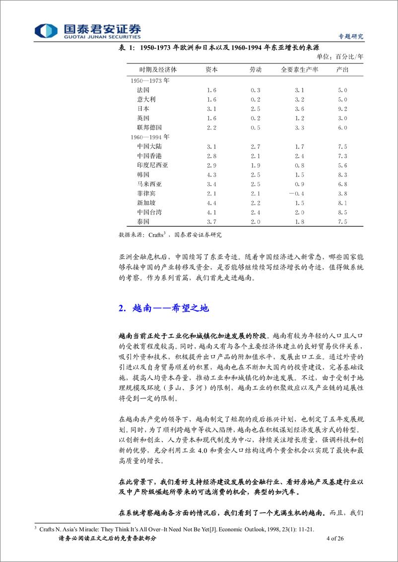 《掘金海外系列之一：希望之越南-20220606-国泰君安-26页》 - 第5页预览图