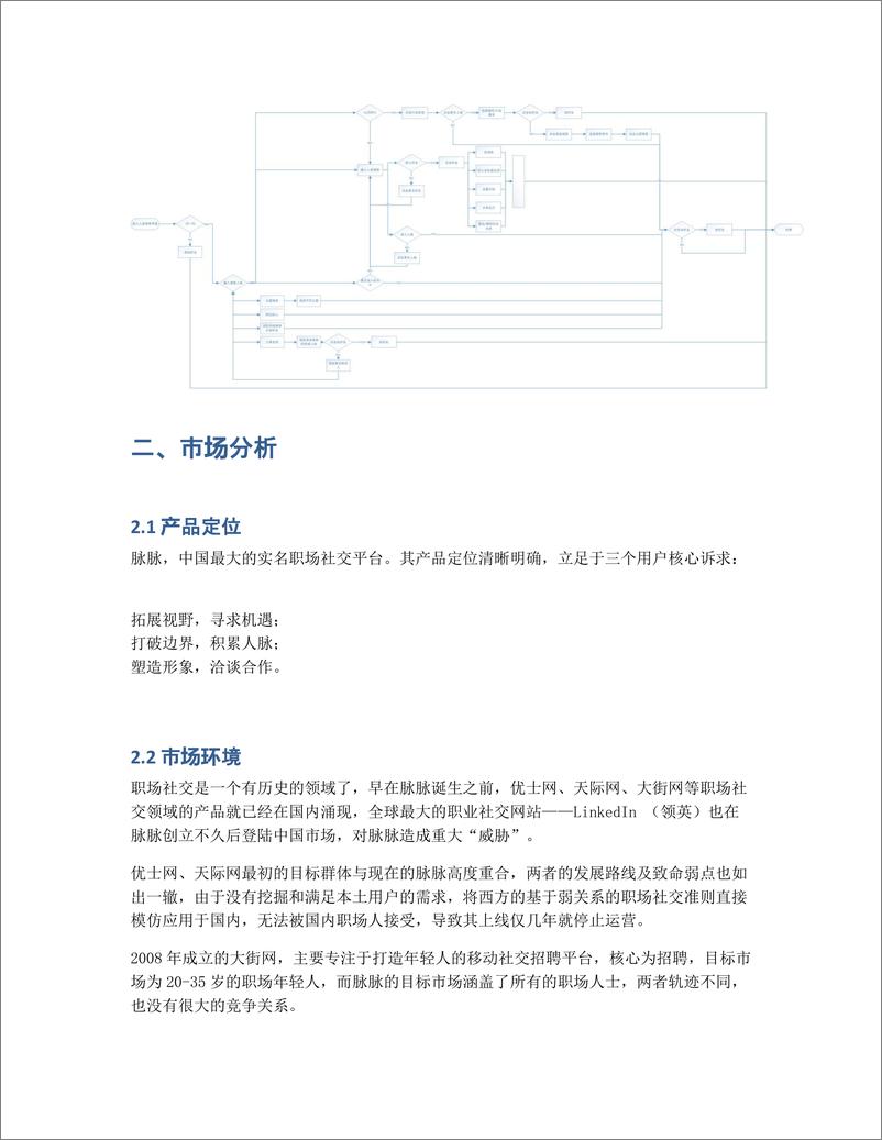 《产品分析报告   传统职场社交环境下，脉脉如何独领风骚》 - 第5页预览图