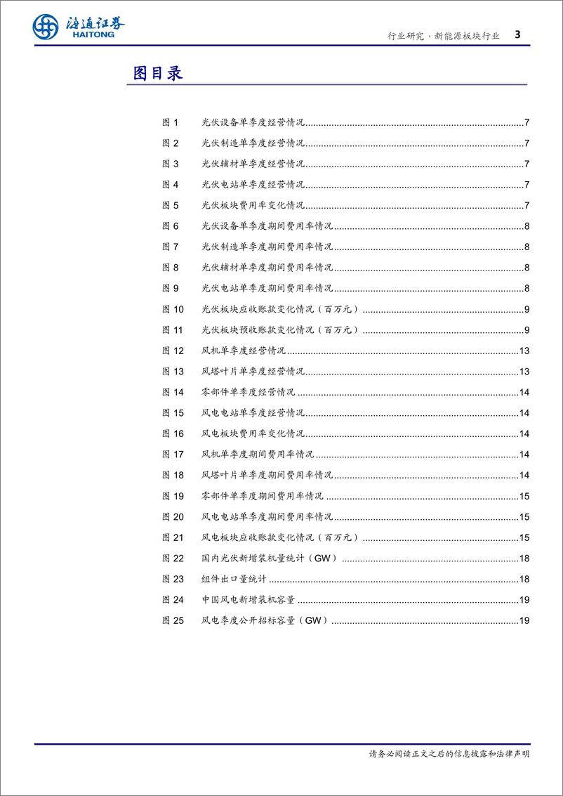 《新能源行业：光伏国内需求将释放，风电景气复苏明显-20191104-海通证券-24页》 - 第4页预览图