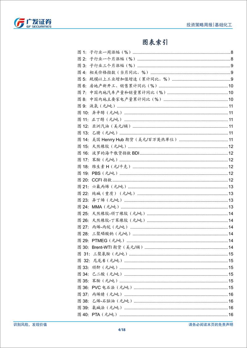 《基础化工行业：美联储开启降息周期，制冷剂供给端约束持续-240922-广发证券-18页》 - 第4页预览图