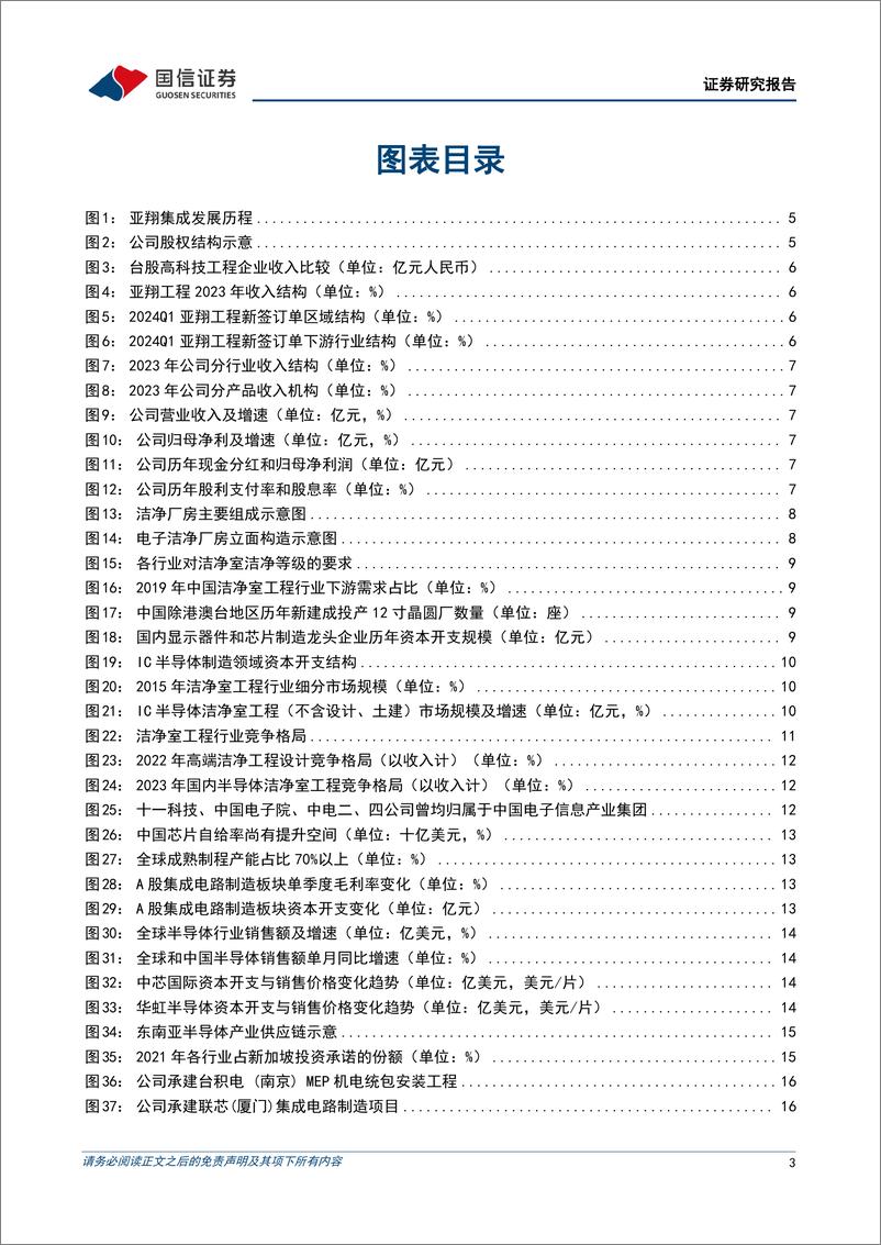 《亚翔集成(603929)聚焦半导体洁净室工程，海内外重大项目落地驱动业绩高增-240708-国信证券-31页》 - 第3页预览图