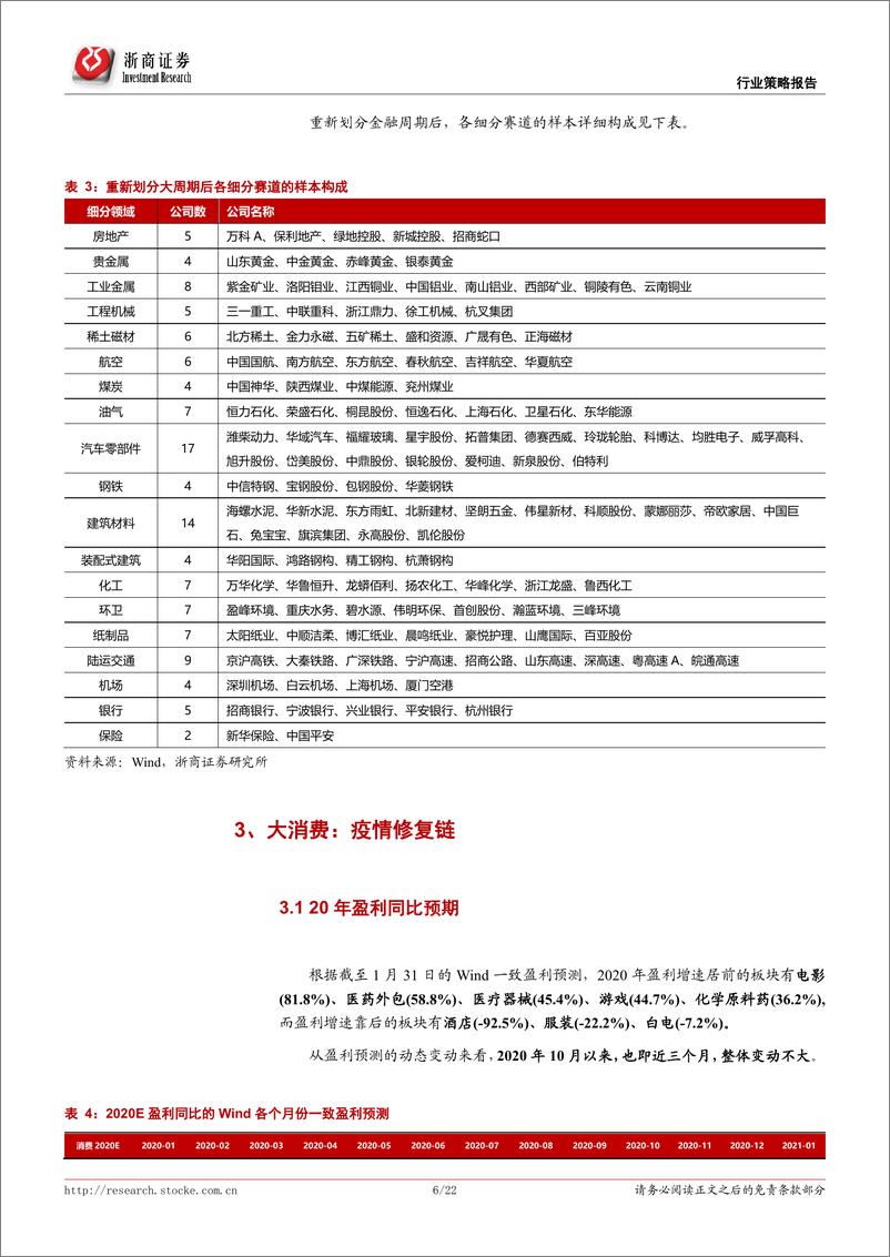 《产业趋势比较系列：核心赛道20年和21年的景气预期如何？-20210208-浙商证券-22页》 - 第6页预览图