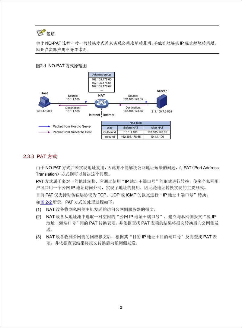 《NAT技术白皮书-5W101-整本手册》 - 第5页预览图