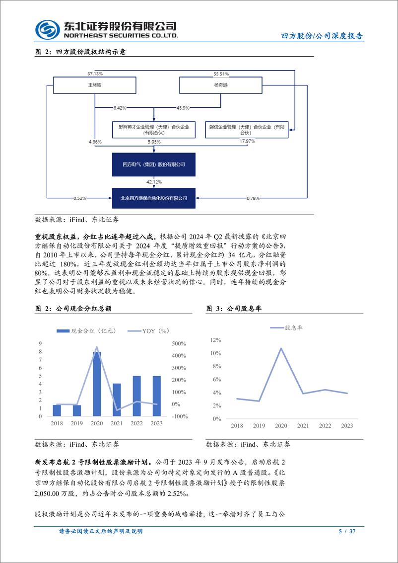 《四方股份(601126)二次设备优质企业，网内%26网外双轮驱动-240815-东北证券-37页》 - 第5页预览图