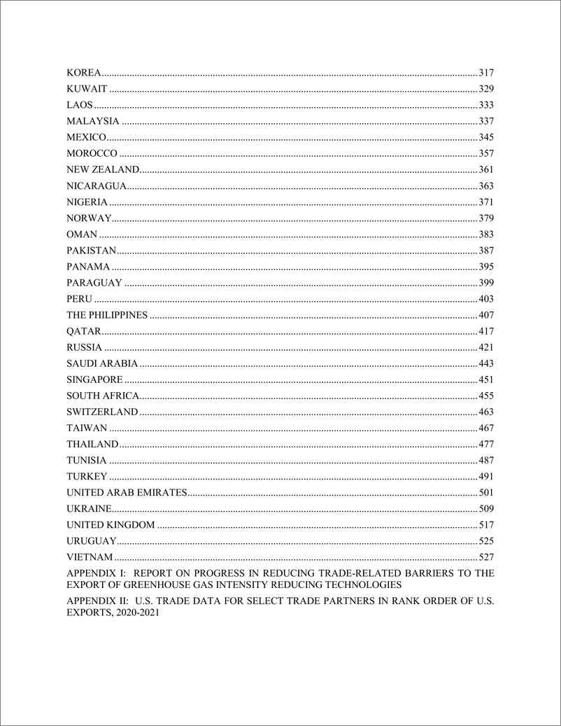 《2022+年美国对外贸易壁垒国家贸易评估报告-517页》 - 第6页预览图